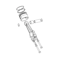T00SK133001 ШПГ компрессоров Frascold серии V (Vh=93 м³/ч), Z (Vh=140 м³/ч) - шатунно-поршневая группа