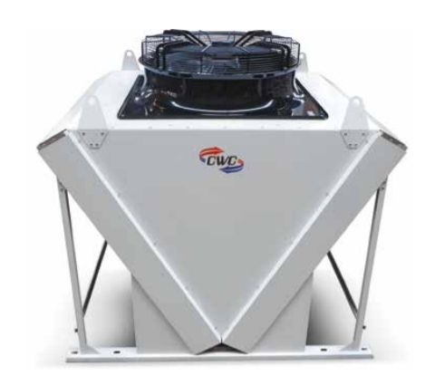 CWC V 911E Конденсатор V-образный с вентиляторами EBM - 109 кВт
