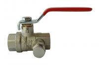 065B8316R РИДАН BVR-DR Кран шаровой PN40 DN15, -20С ...+110С.  Лат. CW602N