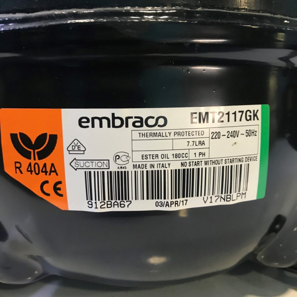 EMT 2117GK компрессор Embraco